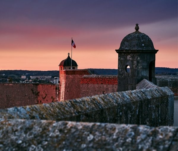 La Citadelle au coucher du soleil