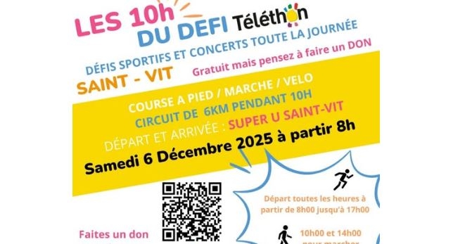 Défi pour Arthur - Les 10h du Téléthon