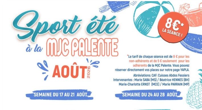 Sport été à la MJC Palente